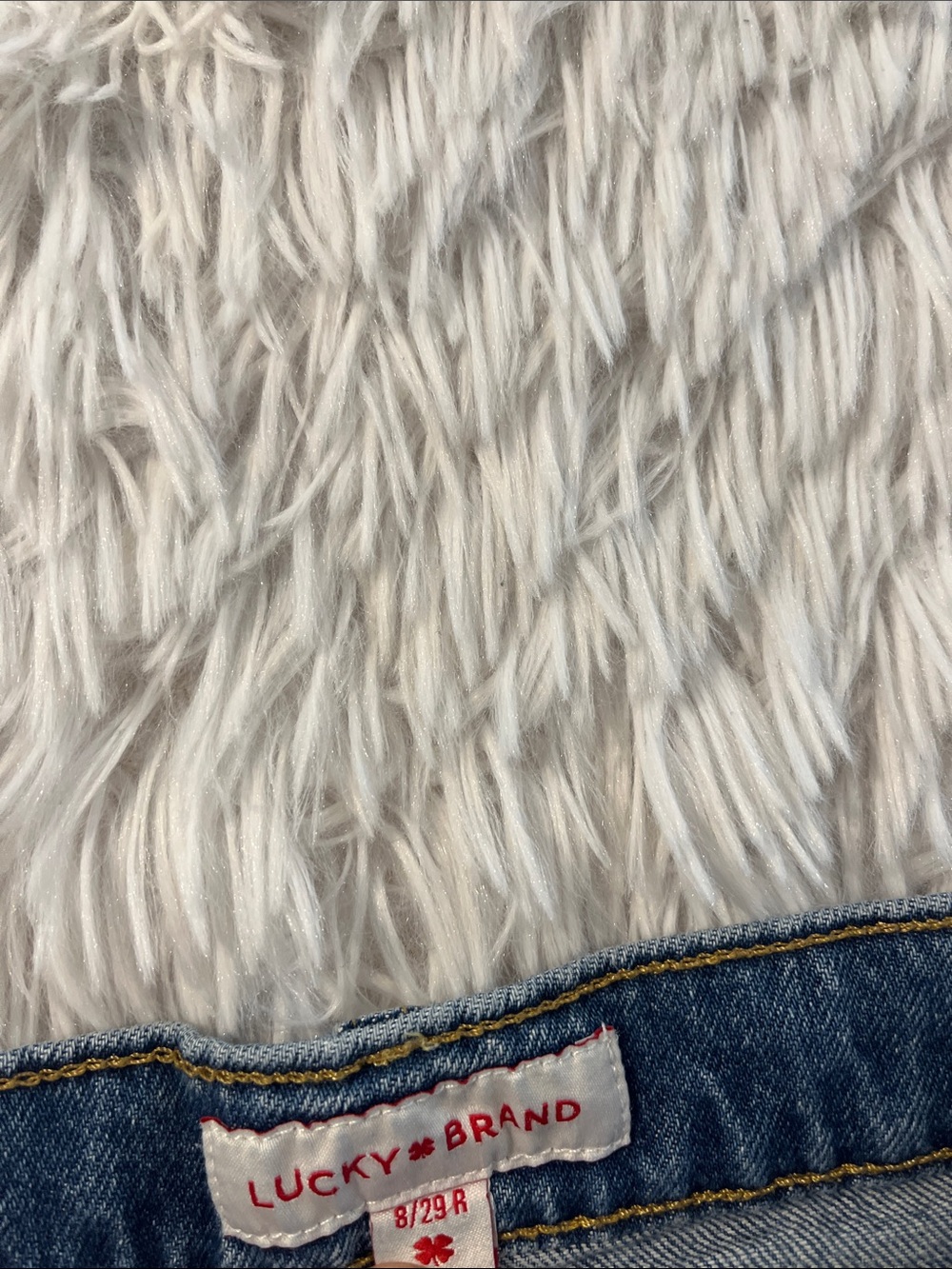 Lucky Brand Drew Mom High Rise Taper 8/29R - Picture 4 of 7